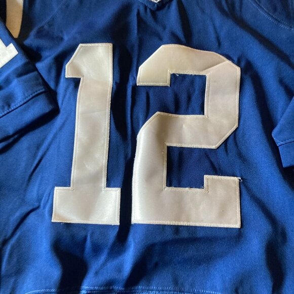 Nike On Field NFL Indianapolis Colts Andrew Luck #12 Jersey Blue Size 48 Players - Picture 4 of 8